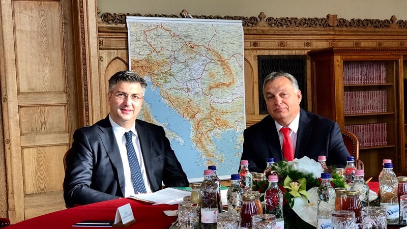 Predsjednik Vlade Plenković: Postoji jasna politička volja Hrvatske i Mađarske za rješavanje pitanja INA-e i MOL-a 